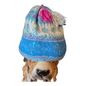 Wool Knit Ski Beanie Vintage